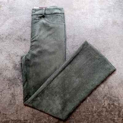 Pantalón pana verde