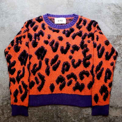 Jersey leopardo mohair