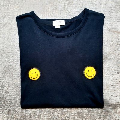 Camiseta doble smily