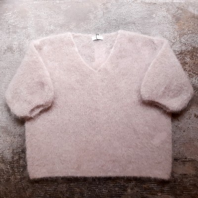 Jersey mohair nude