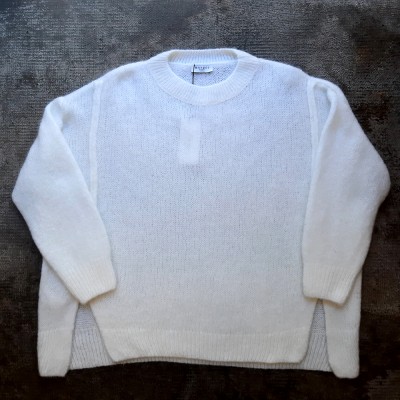 Jersey blanco oversize