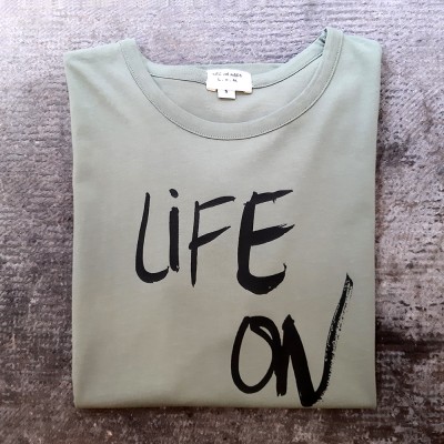 Camiseta Life on Mars verde